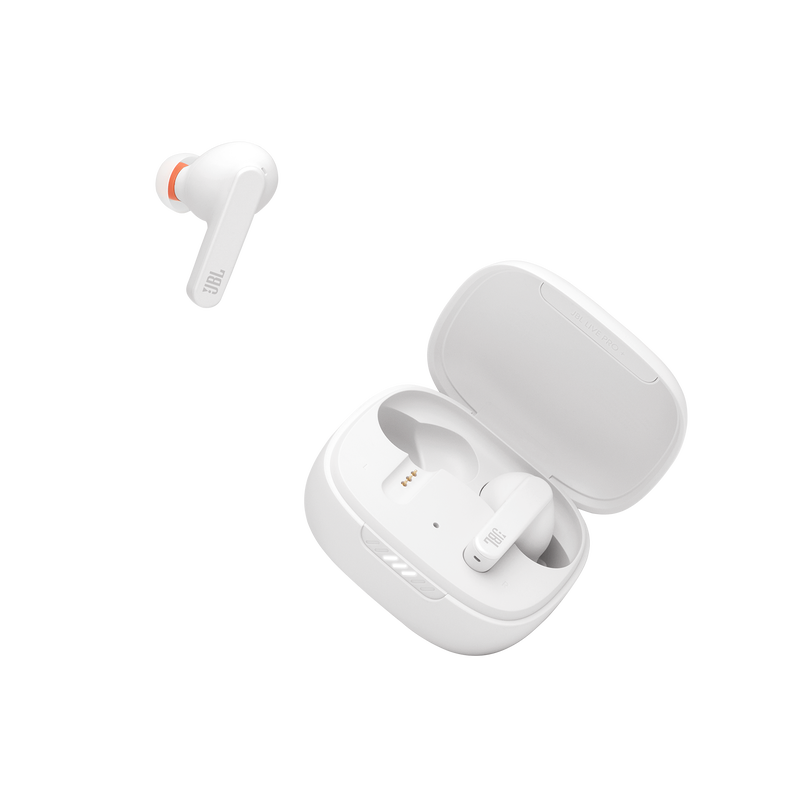 JBL Live Pro+ TWS - White - True wireless Noise Cancelling earbuds - Detailshot 2 image number null